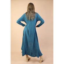 Load image into Gallery viewer, Fall and Winter Collection Organic Cotton Solid Color Dress LI0052 000001 00