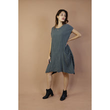 Load image into Gallery viewer, Fall and Winter Collection Organic Cotton Solid Color Dress LI0053 000001 00
