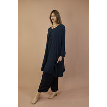 Load image into Gallery viewer, Fall and Winter Collection Organic Cotton Solid Color Dress  LI0058 000001 00