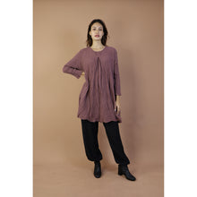 Load image into Gallery viewer, Fall and Winter Collection Organic Cotton Solid Color Dress  LI0058 000001 00