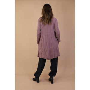 Fall and Winter Collection Organic Cotton Solid Color Dress  LI0058 000001 00