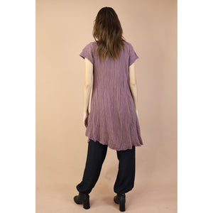 Fall and Winter Collection Organic Cotton Solid Color Dress  LI0061 000001 00