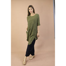 Load image into Gallery viewer, Fall and Winter Collection Organic Cotton Solid Color Dress  LI0063 000001 00