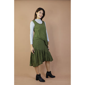 Fall and Winter Collection Organic Cotton Solid Color Dress  LI0066 000001 00