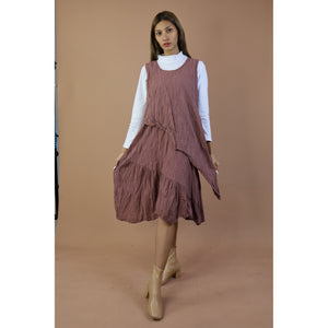 Fall and Winter Collection Organic Cotton Solid Color Dress  LI0066 000001 00