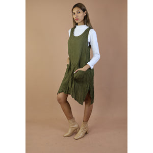 Fall and Winter Collection Organic Cotton Solid Color Dress  LI0069 000001 00