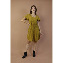 Load image into Gallery viewer, Fall and Winter Collection Organic Cotton Solid Color Dress  LI0071 000001 00