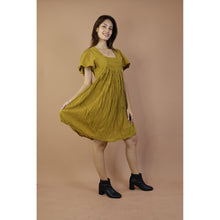 Load image into Gallery viewer, Fall and Winter Collection Organic Cotton Solid Color Dress  LI0071 000001 00