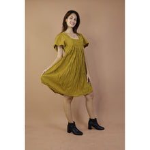 Load image into Gallery viewer, Fall and Winter Collection Organic Cotton Solid Color Dress  LI0071 000001 00