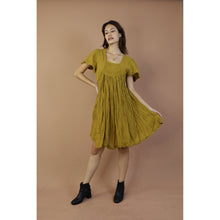 Load image into Gallery viewer, Fall and Winter Collection Organic Cotton Solid Color Dress  LI0071 000001 00