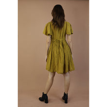 Load image into Gallery viewer, Fall and Winter Collection Organic Cotton Solid Color Dress  LI0071 000001 00