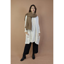 Load image into Gallery viewer, Fall and Winter Collection Organic Cotton Solid Color Shawl&amp;Scarf  LI0072 000001 00