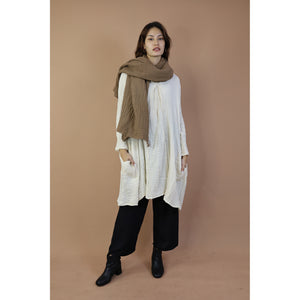 Fall and Winter Collection Organic Cotton Solid Color Shawl&Scarf  LI0072 000001 00