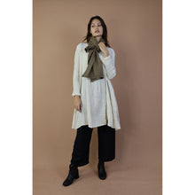 Load image into Gallery viewer, Fall and Winter Collection Organic Cotton Solid Color  Small Shawl&amp;Scarf  LI0073 000001 00