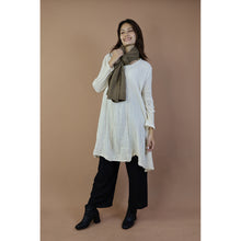 Load image into Gallery viewer, Fall and Winter Collection Organic Cotton Solid Color  Small Shawl&amp;Scarf  LI0073 000001 00