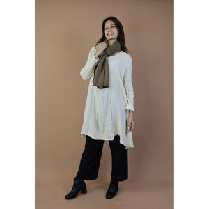 Fall and Winter Collection Organic Cotton Solid Color  Small Shawl&Scarf  LI0073 000001 00