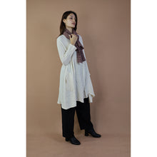 Load image into Gallery viewer, Fall and Winter Collection Organic Linen Solid Color  Small Shawl&amp;Scarf  LI0074 000001 00