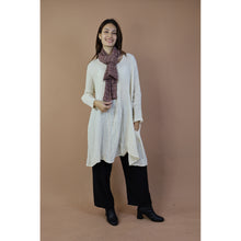 Load image into Gallery viewer, Fall and Winter Collection Organic Linen Solid Color  Small Shawl&amp;Scarf  LI0074 000001 00