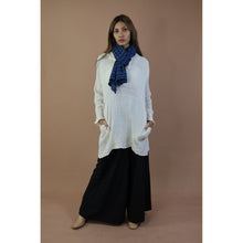Load image into Gallery viewer, Fall and Winter Collection Organic Linen Solid Color  Small Shawl&amp;Scarf  LI0074 000001 00