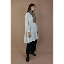 Load image into Gallery viewer, Fall and Winter Collection Organic Linen Solid Color  Small Shawl&amp;Scarf  LI0074 000001 00