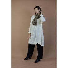 Load image into Gallery viewer, Fall and Winter Collection Organic Linen Solid Color  Small Shawl&amp;Scarf  LI0074 000001 00