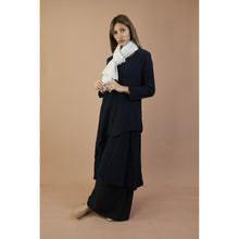 Load image into Gallery viewer, Fall and Winter Collection Organic Linen Solid Color  Small Shawl&amp;Scarf  LI0074 000001 00