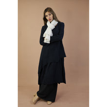 Load image into Gallery viewer, Fall and Winter Collection Organic Linen Solid Color  Small Shawl&amp;Scarf  LI0074 000001 00