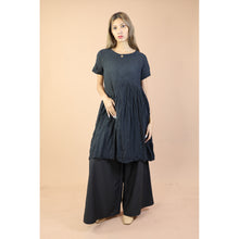 Load image into Gallery viewer, Fall and Winter Collection Cotton Organic Solid Color Dress  LI0076 000001 00