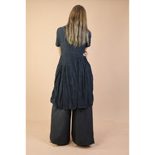 Load image into Gallery viewer, Fall and Winter Collection Cotton Organic Solid Color Dress  LI0076 000001 00