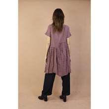 Load image into Gallery viewer, Fall and Winter Collection Cotton Organic Solid Color Dress  LI0076 000001 00
