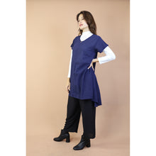 Load image into Gallery viewer, Fall and Winter Collection Cotton Organic Solid Color Dress  LI0080 000001 00