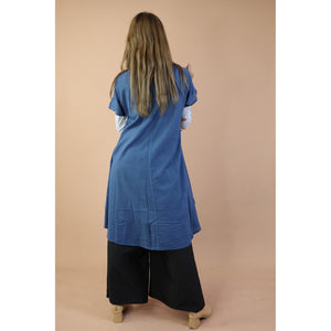 Fall and Winter Collection Cotton Organic Solid Color Dress  LI0080 000001 00