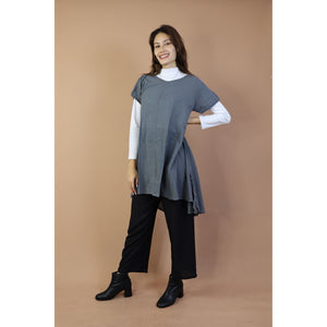Fall and Winter Collection Cotton Organic Solid Color Dress  LI0080 000001 00