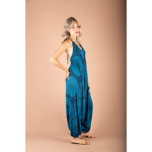 Load image into Gallery viewer, Monotone Mandala Women&#39;s Jumpsuit in Ocean Blue JP0064 020031 06