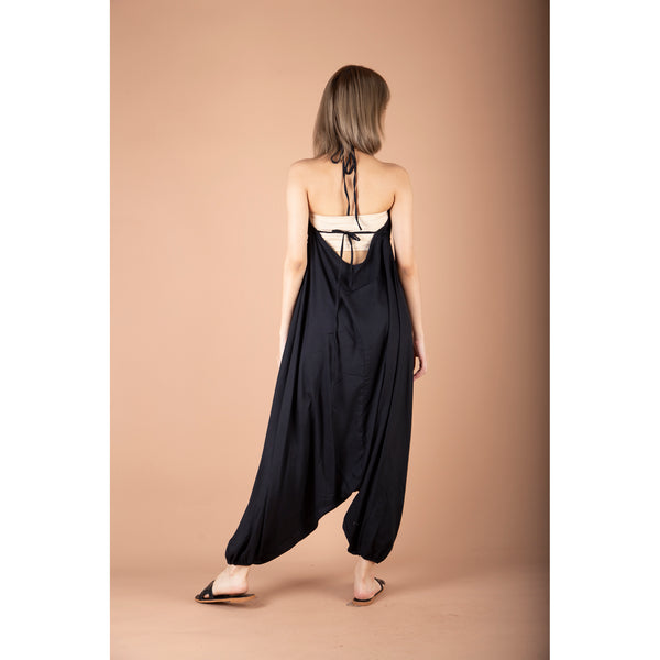 Solid Color Women's Jumpsuit in Black JP0064 020000 10