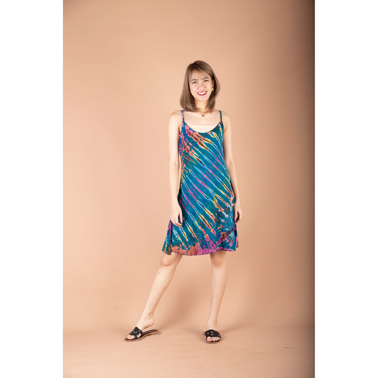 Tie Dye Women Dresses Spandex in Limited Colours DR0473 079000 00