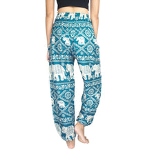 Load image into Gallery viewer, Imperial Elephant 5 men/women harem pants in Green PP0004 020005 02