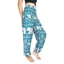 Load image into Gallery viewer, Imperial Elephant 5 men/women harem pants in Green PP0004 020005 02