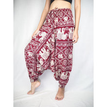 Load image into Gallery viewer, Imperial Elephant Unisex Aladdin drop crotch pants in Red PP0056 020005 04