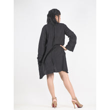 Load image into Gallery viewer, Solid Color Women Kimono in Black JK0020 020000 10