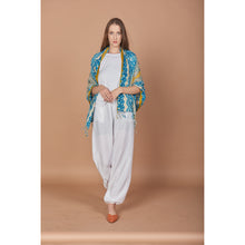 Load image into Gallery viewer, 2 Tone Mandala Scarf in Light Blue JK0038 020032 03
