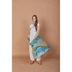 2 Tone Mandala Scarf in Light Blue JK0038 020032 03