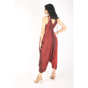 Zebra Women's Jumpsuit in Red JP0008 020077 06