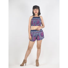 Load image into Gallery viewer, Side sunflower Women&#39;s Swimwear in Navy Blue JP0010 020141 03 M