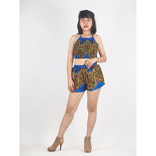 Load image into Gallery viewer, Electric mandala Women&#39;s Swimwear in Blue JP0010 020193 03 M