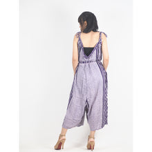 Load image into Gallery viewer, Zebra Stripe Women&#39;s Jumpsui in Purple JP0058 020041 04