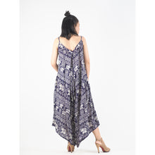 Load image into Gallery viewer, African Elephant Women&#39;s Jumpsuit in Purple JP0069 020004 02