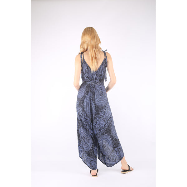Monotone Mandala Women's Jumpsuit in Navy JP0069 020031 02