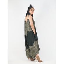 Load image into Gallery viewer, Floral mandala Women&#39;s Jumpsuit in Olive JP0069 020036 06