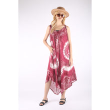 Load image into Gallery viewer, Tie Dye Women&#39;s Jumpsuit in Red JP0069 020244 03